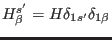 $H^{s'}_{\beta}=H %
\delta_{1s'}\delta_{1\beta}$